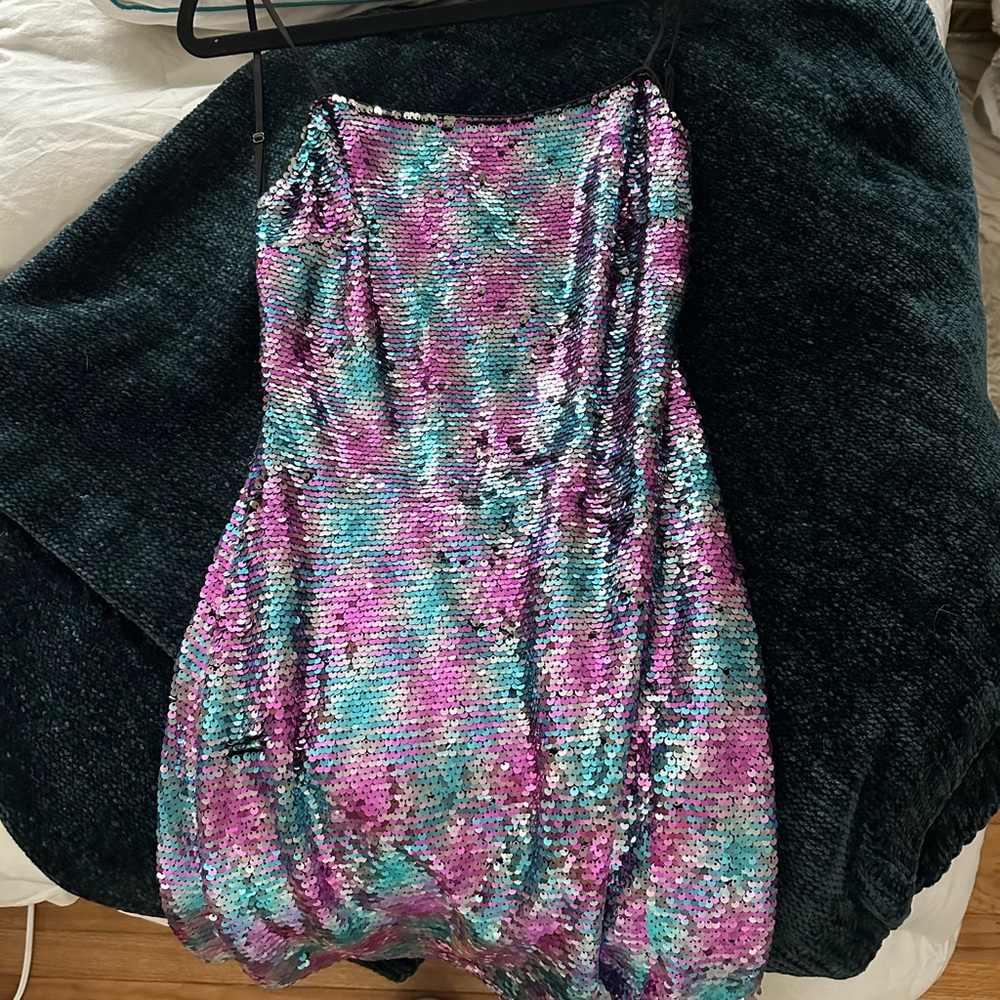 Sequin disco dress
